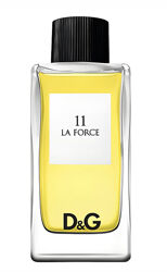 Туалетна вода d&g anthology la force 11 dolce&gabbana залишок 83 мл з 100 