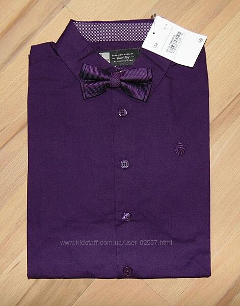 Новые нарядные рубашки с бабочкой Нere&there Германия