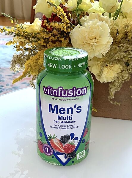 Vitafusion Mens Gummy Vitamins - вітаміни для чоловіків. Оригінал США