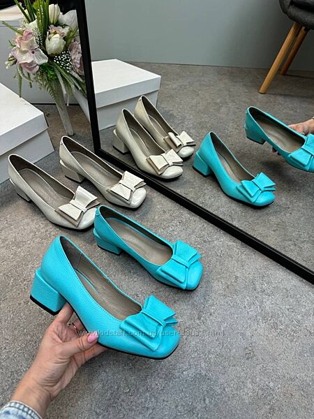 Стильні туфлі з натуральної шкіри - від виробника