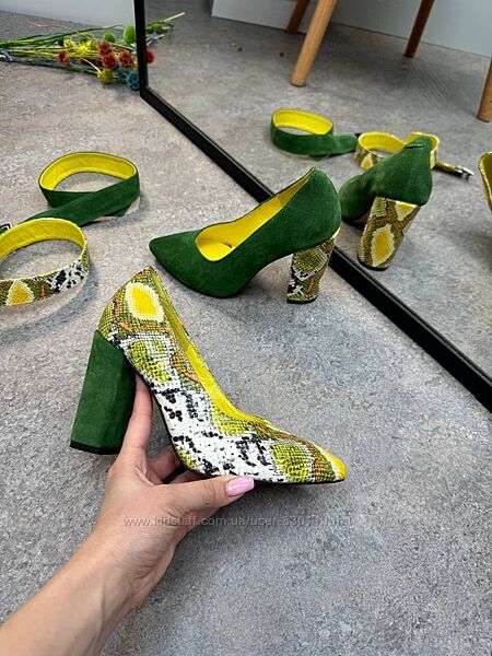 Шикарні туфлі з натуральної шкіри - від виробника