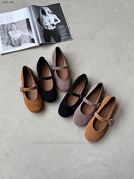 Легенькі балетки із застібкою в наявності - 36,37,38,39,40,41