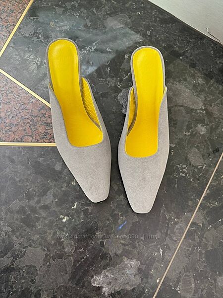 Шикарні мюллі з натуральної шкіри - від виробника