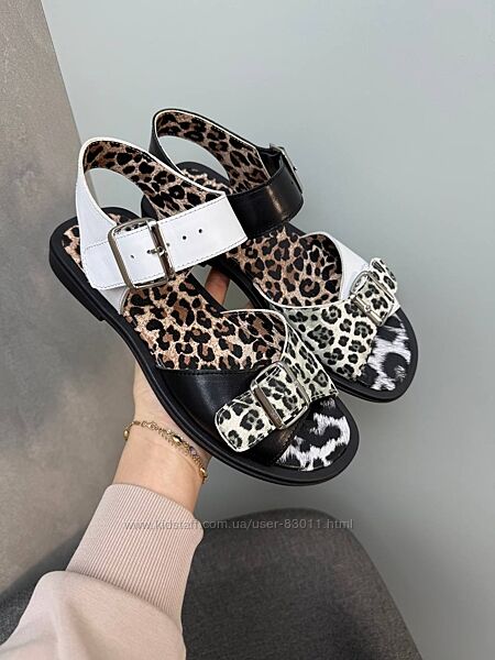 Зручні та стильні босоніжки з натуральної шкіри - від виробника