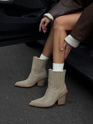 Шкіряні демі черевики у 2 кольорах - 36,37,38,39,40