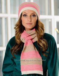 Комплект Venera шапка, шарф, шерсть цвета в ассортименте