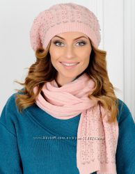 Sale Комплект Venera шапка, шарф, шерсть цвета в ассортименте