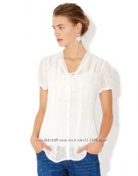 Новая нежнейшая белая блуза Monsoon на размер 12 uk-14 uk