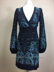 Ширканое шелковое платье  Warehouse размер 12 UK 100  silk