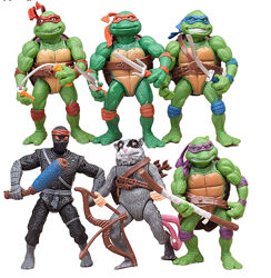 Набір черепашки-ніндзя 6 шт