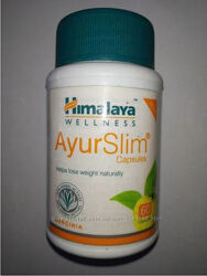 Аюрслим  AyurSlim, Himalaya, 60 капс. Похудение, лишний вес, холестерин.