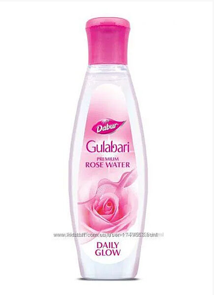 Розовая вода Дабур Gulabari Premium Gulab Jal DABUR  120 мл, Оригинальная. 