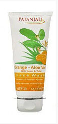 Cредство для умывания Апельсин и Алое вера, Патанджали  Orange Aloe vera 