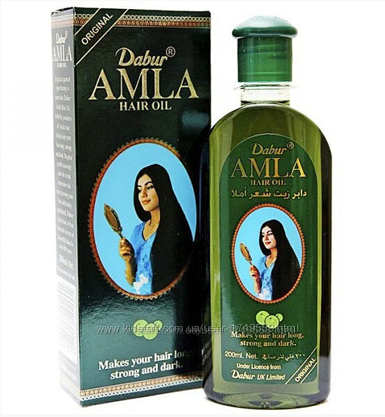 Амла Масло для волос Дабур Индия Dabur India Amla Hair Oil 200 мл. , 128грн