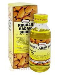 Миндальное масло Рогхан Бадам Ширин, Almond Oil, натуральное, Индия Аюрведа