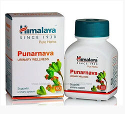 Пунарнава, мочеполовая  система, 60 таб. Хималая Punarnava, Himalaya 