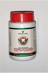 Аюрведический зубной порошок Нагарджуна  Nagarjuna Herbal Tooth Powder, 50г