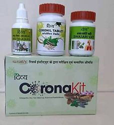 Coronil Kit Swasari Divya  PATANJALI. Коронил Кит - натур. против инфекций.