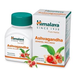 Ашваганда Хималая Ашвагандха Ashvagandha Himalaya, 60 таблеток 