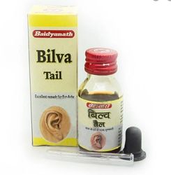 Билва таил, Bilva Tail капли для ушей, Баидьянатх  Baidyanath  25мл.