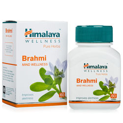 Брахми, Хималая  мозговая деятельность, память, нервы Brahmi,60 t, Himalaya