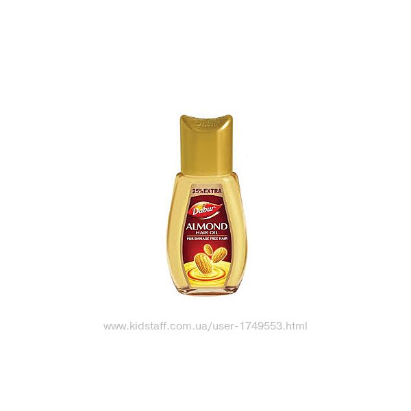 Масло Дабур Миндаль для волос, Dabur Almond Hair Oil, 100мл.