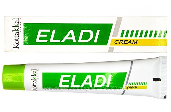 Элади Eladi Cream, кожные заболевания. Коттаккал Аюрведа, 25 g, Kottakkal. 