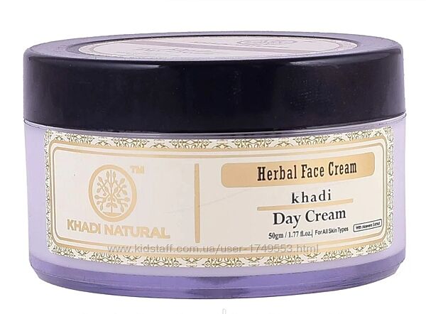 Крем для лица Дневной 50 г, Кхади Khadi Herbal Day cream, 50 g
