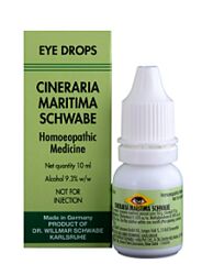Глазные капли Willmar Schwabe Germany Cineraria Maritima Eye Drops 10ml