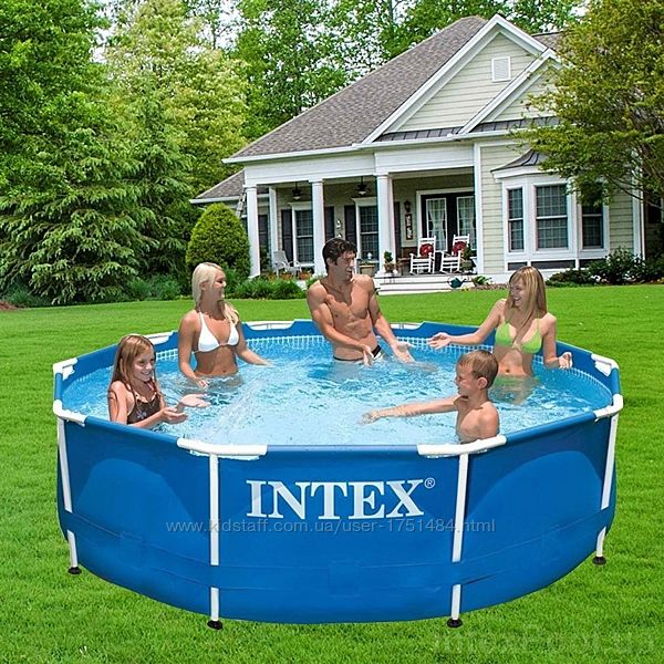Каркасный бассейн Intex Интекс детский семейный 28200 и 26700 305х76