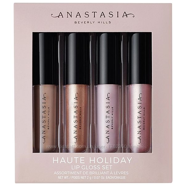 Набор блесков для губ Anastasia Beverly Hills - Haute Holiday