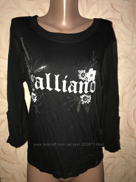 Стильная фирменная модная блузочка Galliano