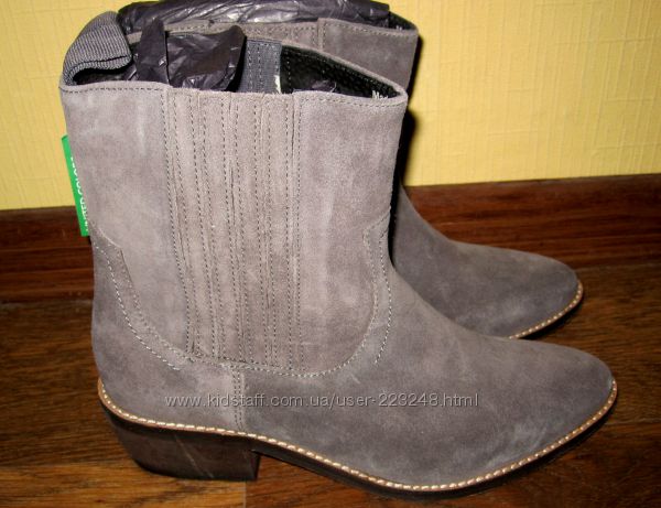 замшевые ботинки United Colors Of Benetton