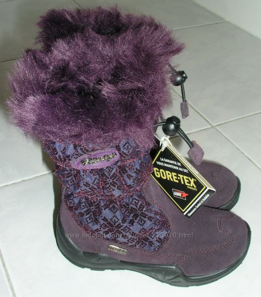 Зимние сапоги Primidgi Gore - Tex р. 27, 17, 5 см по стельке до загиба