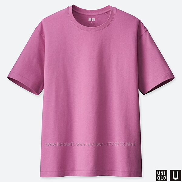 Uniqlo U базові футболки вільного крою 100 бавовна вибір кольору, розміру