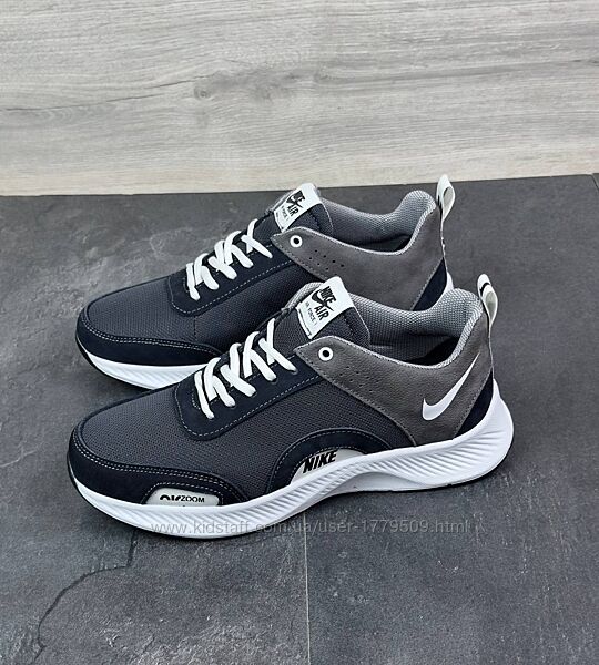 Чоловічі кросівки 02-16/23 син/сір