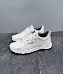 Чоловічі шкіряні кросівки 02-14/10 білий