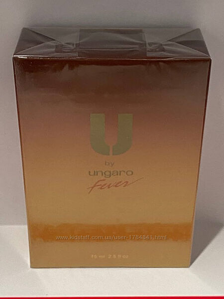 U Fever by Ungaro for him Avon 75 ml