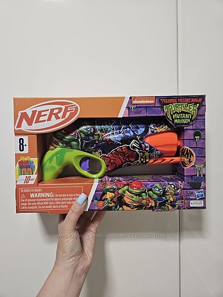 Бластер Nerf Черепашки Ніндзя