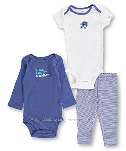 Комплект набор тройка Картерс, Carters Cardigan Set - 12, 18 мес 