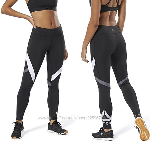 Жіночі спортивні лосіни Reebok Wor Big Delta Tight Black DU4725