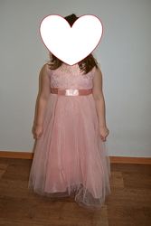 Детское нарядное платье в пол сказочно красивое
