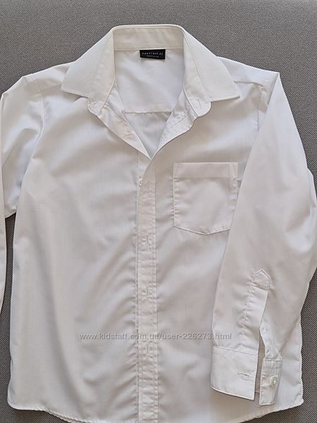 Рубашка Next. Белая. БУ.