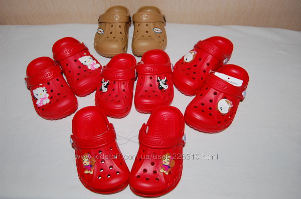 Новые сандалии, кроксы Vitaliya Украина, джибитсы