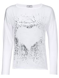 Свободная блуза с принтом эффект металлик Best Connections размер 42 евро