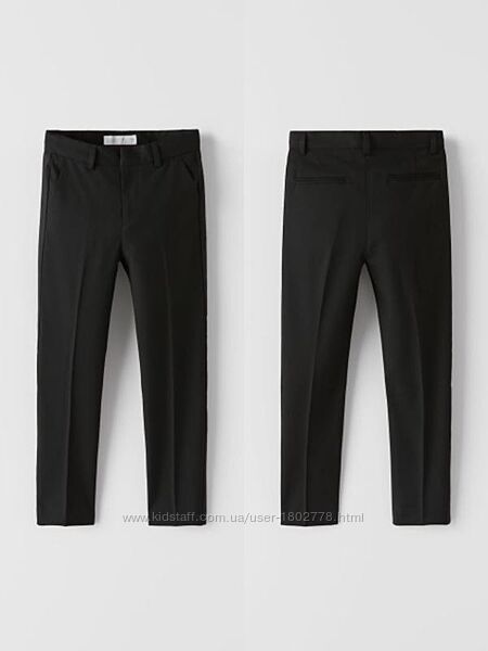 Штани школьные классические брюки zara для мальчика 9р 134см 152см 
