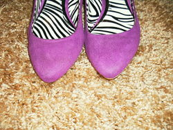 Туфли фиолетовые