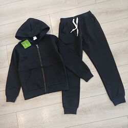 Костюм спортивний дитячий утеплений бойка фліс Glo-story 134-164