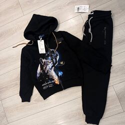 Комплект костюм спортивний теплий утеплений на флісі Grace/Fashion 140-152