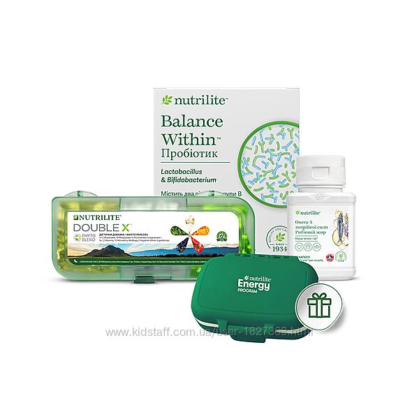 Міні-набір з таблетницею Nutrilite Energy Program 1 набір